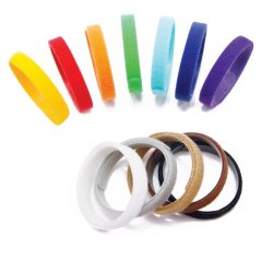 hvalpehalsbnd med velcro 12 stk 7-33 cm